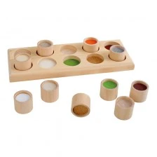 Παιχνίδι μνήμης Small Foot Touch and Guess, με υφές, 11 τεμαχίων