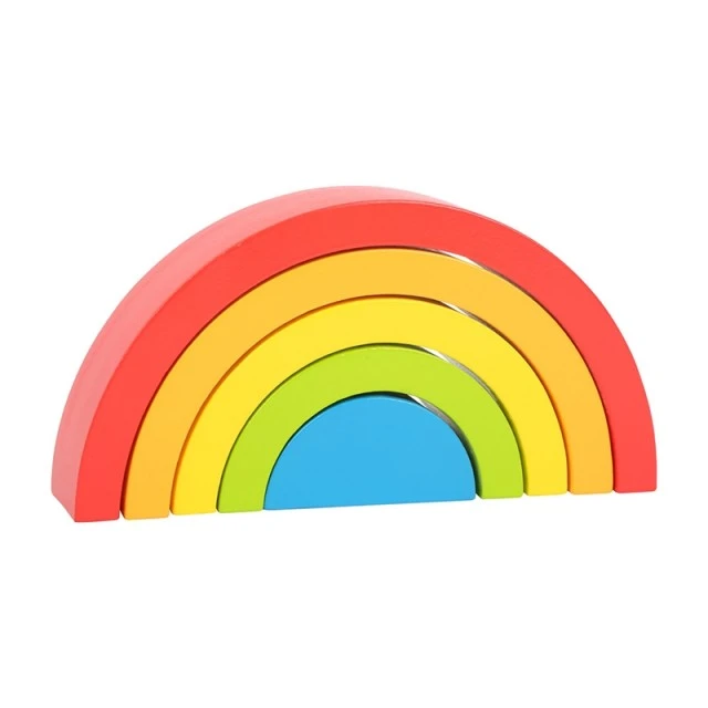 Φόρμες μικρών ποδιών για παραγγελία Rainbow, ξύλινες, 5 εξαρτημάτων