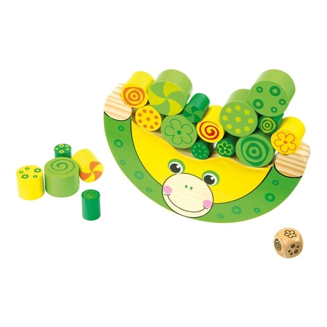 Παιχνίδι Small Foot Balance Frog, ξύλινο, 20 τεμάχια