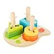 Small Foot Puzzle Labyrinth, για κορδόνι, σε διάφορα χρώματα και σχήματα, 10 τεμάχια