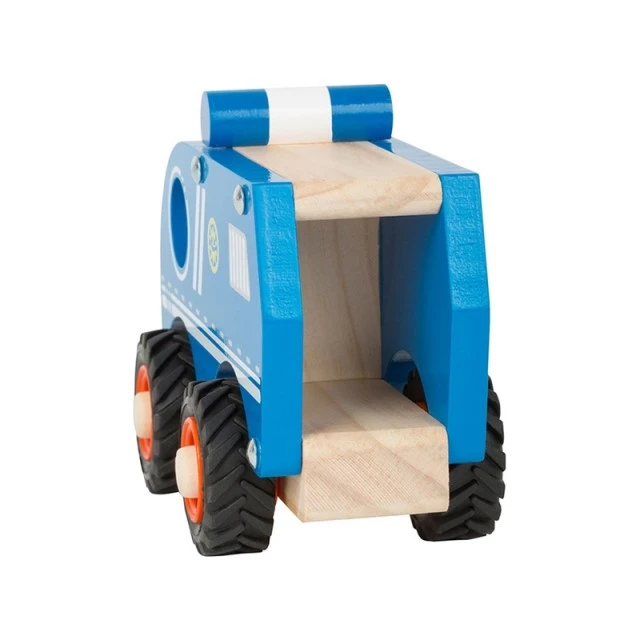 Αυτοκίνητο Small Foot Police, ξύλινο, 13 x 7 x 10 cm