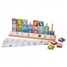 Nowa Szkola Παιχνίδι Επαγγέλματα, ξύλινο, 24 τεμ.