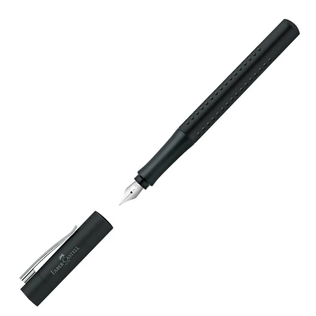 Faber-Castell πένα Grip 2011, F, μαύρη