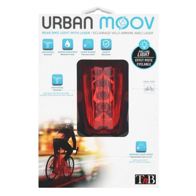TNB πίσω φως ποδηλάτου Urban Moov