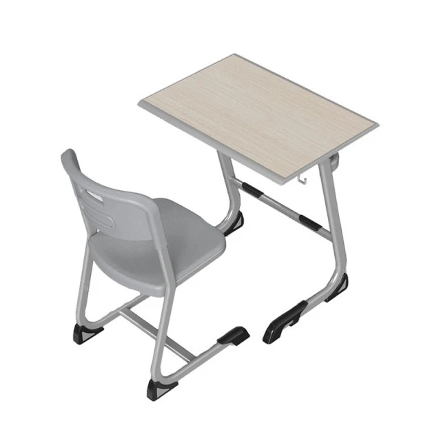 Σχολικό γραφείο και καρέκλα RFG Ergonomic Study, Γκρι χρώμα, Τάξη VIII έως XII