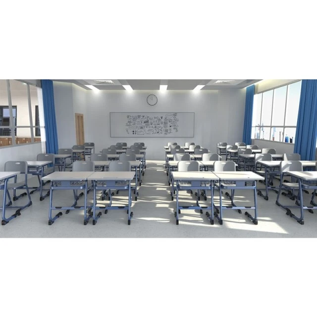 Σχολικό γραφείο και καρέκλα RFG Ergonomic Study, Γκρι χρώμα, Τάξη VIII έως XII