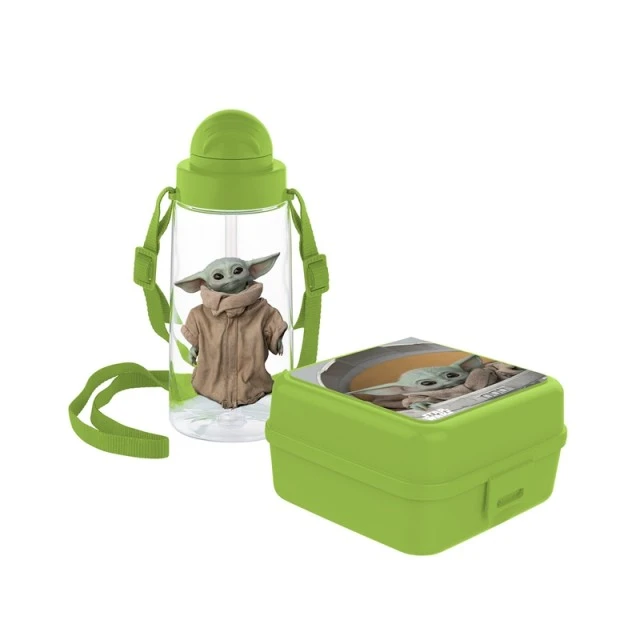 Disney σετ The Mandalorian, μπουκάλι 500 ml και κουτί για κολατσιό