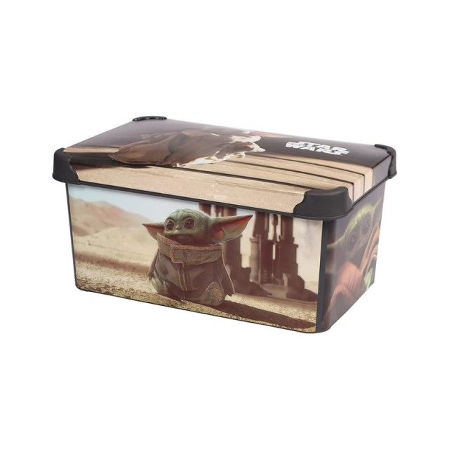 Disney σετ The Mandalorian, κουτί αποθήκευσης 10 L, κούπα, πιάτο και μπολ πρωινού, μπουκάλι Mickey 500 ml, γυάλινο και πορσελάνινο φλιτζάνι