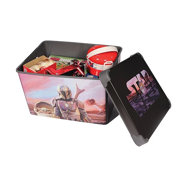 Disney σετ The Mandalorian, κουτί αποθήκευσης 20 L, μαξιλάρι Mickey, κουτί φαγητού Mickey, επιτραπέζιο παιχνίδι, γυάλινο και πορσελάνινο φλιτζάνι