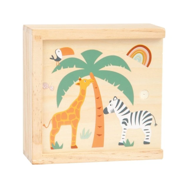 Παιχνίδι Small Foot Memory Safari, ξύλινο, 28 τεμαχίων