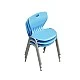 RFG Maxima A φοιτητική καρέκλα, 43 x 45 x 46 cm, μπλε του ουρανού