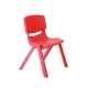 Nowa Szkola Chair Butterfly, ύψος καθίσματος 26 cm, κόκκινο