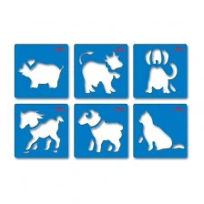 Nowa Szkola Στένσιλ Φάρμα, 6 σχήματα