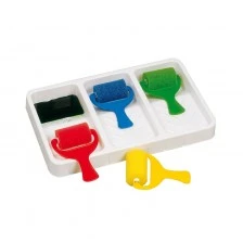 Nowa Szkola Ρολό ζωγραφικής, αφρός, 7 cm, 4 τεμάχια