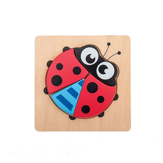 Παζλ Nowa Szkola Ladybug, ξύλινο, 4 μέρη
