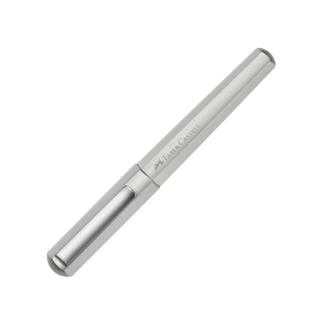 Faber-Castell πέна Hexo, M, ματ ασημί