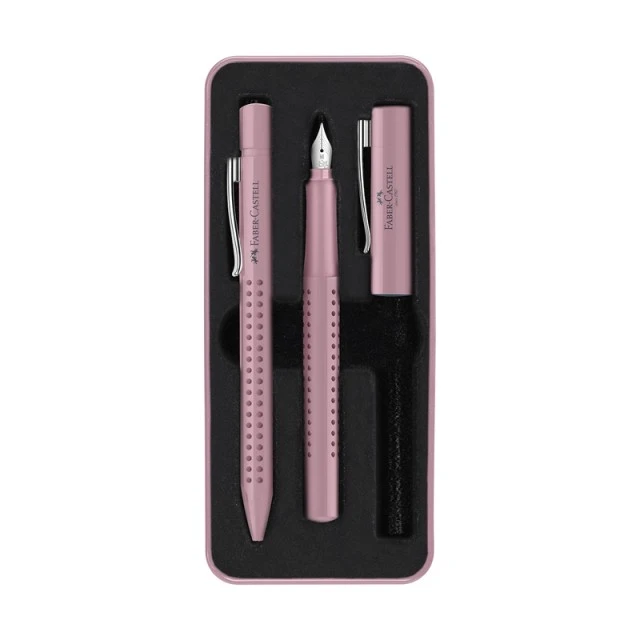 Faber-Castell πένα и στυλό Grip 2010, M, χρώμα Rose Shadows