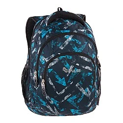 Pulse Backpack Teens Blue Way, μπλε