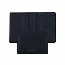 Hugo Boss θήκη καρτών Storyline, σκούρο μπλε