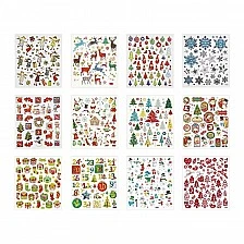 Creativ Company Книга със стикери Коледа, 12 листа