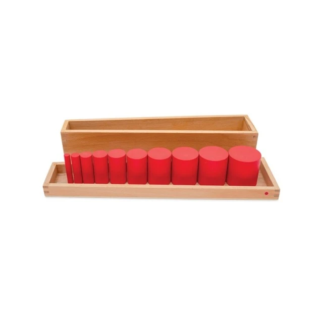 Κύλινδροι Nowa Szkola Montessori, ξύλινοι, έγχρωμοι