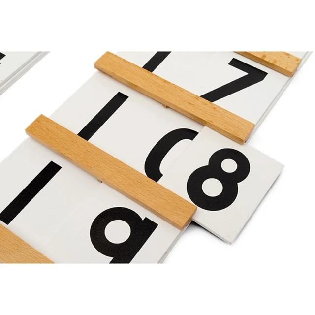 Πίνακες Nowa Szkola Montessori, για μέτρηση, 9 τεμάχια