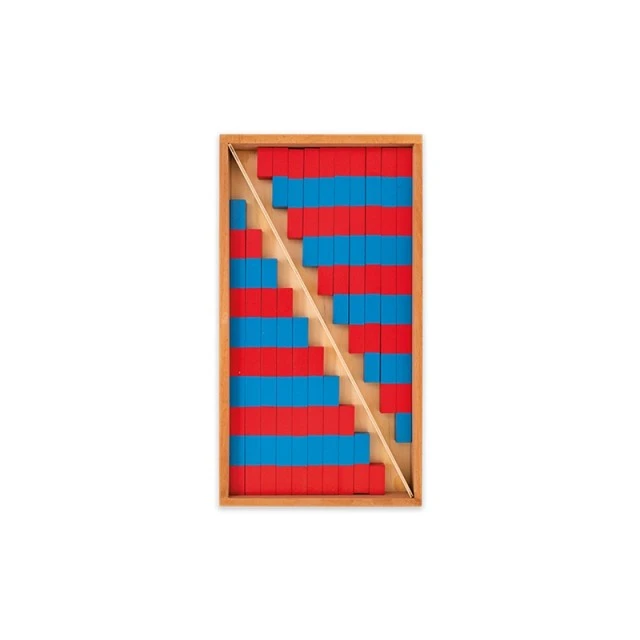 Μπαστούνια Nowa Szkola Montessori, για μέτρηση, σε κουτί