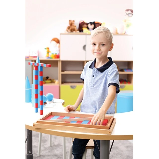 Μπαστούνια Nowa Szkola Montessori, για μέτρηση, σε κουτί