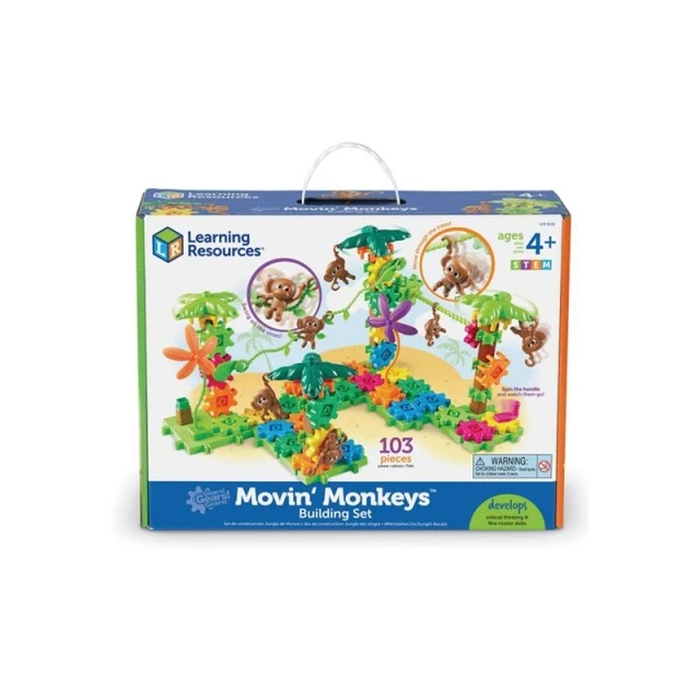 Πόροι μάθησης Κατασκευή Monkeys Moving 103 Pieces