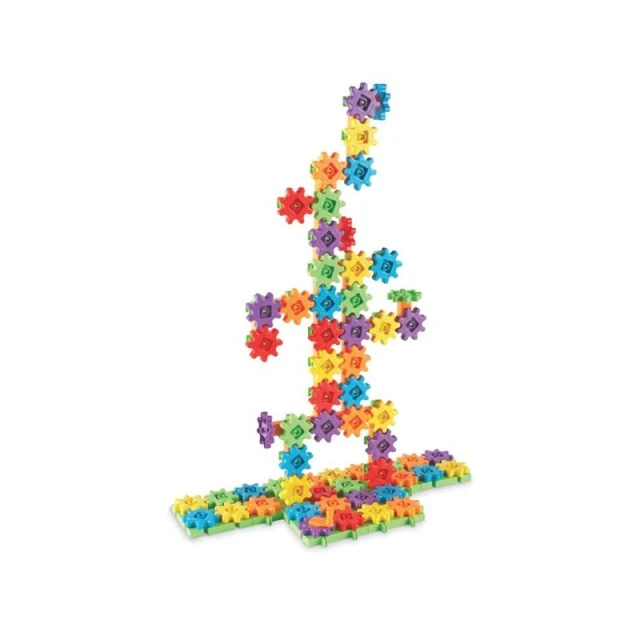 Learning Resources κατασκευαστικό σετ με γρανάζια, 150 κομμάτια