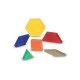 Πηγές Εκμάθησης Tangram, πλαστικό, 1 cm