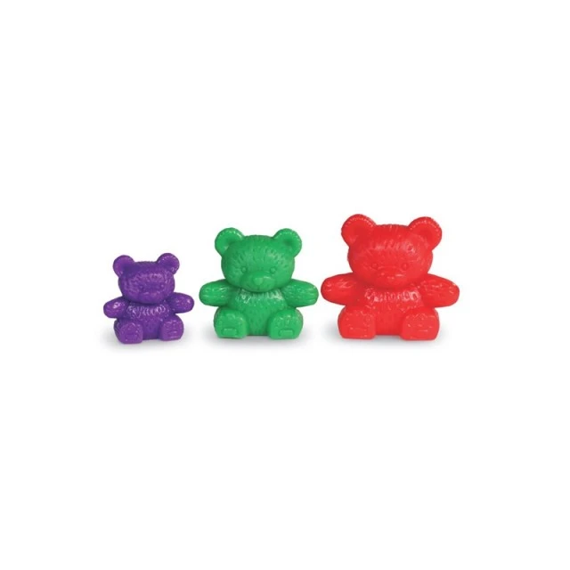 Πόροι μάθησης Bear family, για να μετρήσουμε, 96 τεμάχια