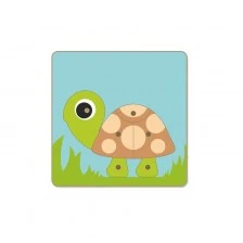 Nowa Szkola Παζλ, ''χελώνα'', ξύλινο, 22 x 22 cm