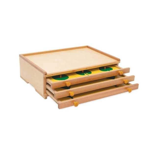 Ντουλάπι Nowa Szkola Montessori, βοτανικό, ξύλινο, 47,5 x 14 x 32,5 cm