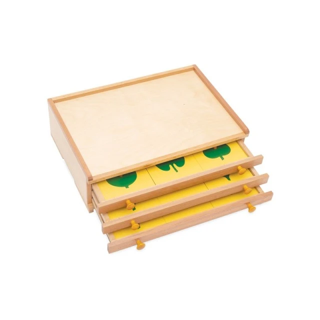 Ντουλάπι Nowa Szkola Montessori, βοτανικό, ξύλινο, 47,5 x 14 x 32,5 cm