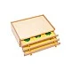 Ντουλάπι Nowa Szkola Montessori, βοτανικό, ξύλινο, 47,5 x 14 x 32,5 cm