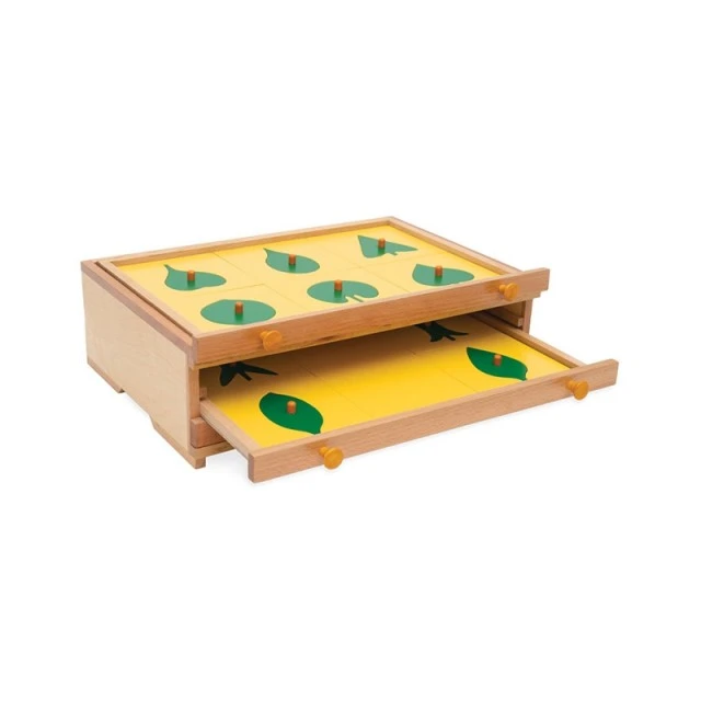 Ντουλάπι Nowa Szkola Montessori, βοτανικό, ξύλινο, 47,5 x 14 x 32,5 cm