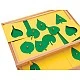 Ντουλάπι Nowa Szkola Montessori, βοτανικό, ξύλινο, 47,5 x 14 x 32,5 cm