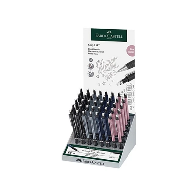 Faber-Castell μηχανικό μολύβι Grip 1345 Urban, 0.5 mm, 40 τμχ σε дисплей