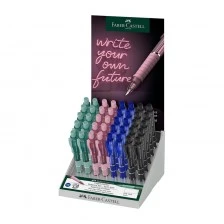 Faber-Castell στυλό Poly Ball View, 40 τμχ σε дисплей