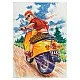 Μαρκαδόρος πινέλου Faber-Castell Pitt Artist, χρωματικός τροχός, 6 τεμάχια