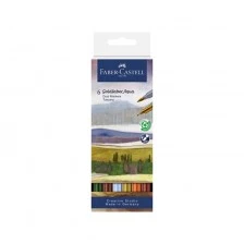 Faber-Castell μαρκαδόροι Goldfaber A.Dual Tuscany, 6 τμχ
