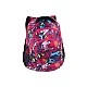Pulse Backpack Teens Pink Graffiti, πολύχρωμο