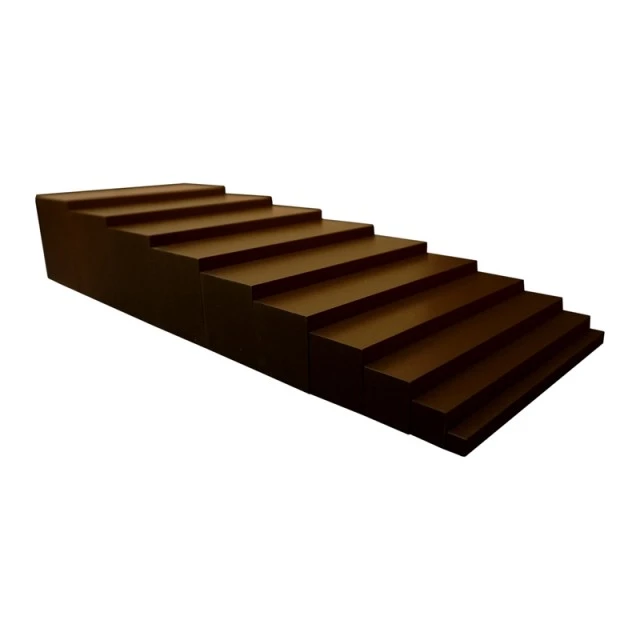Σκάλα Montessori, από 1 έως 10 cm, καφέ