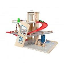 Small Foot ξύλινο πάρκινγκ αυτοκινήτων, 62 x 36 x 43 cm