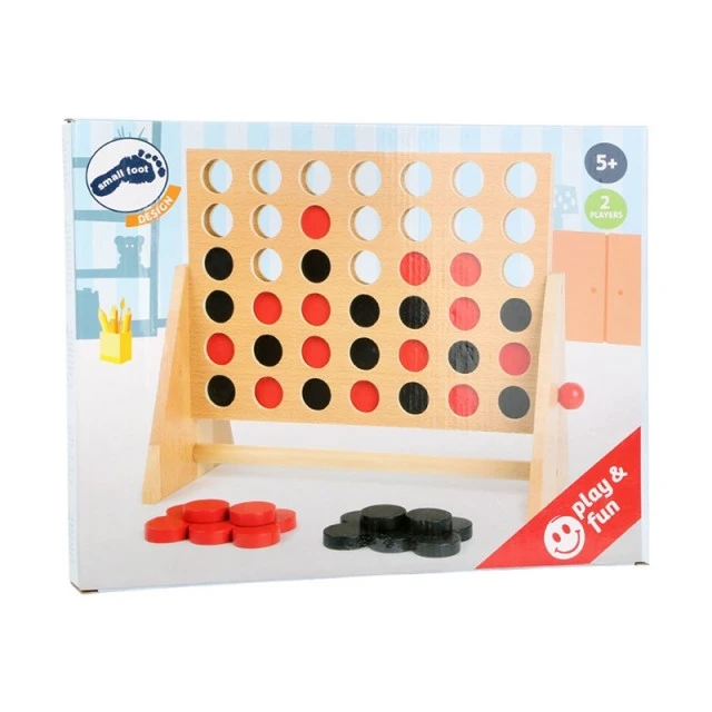 Small Foot παιχνίδι 4 στη σειρά, ξύλινο