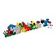 Small Foot Puzzle Animals, με γράμματα και αριθμούς, ξύλινα, 26 τεμαχίων