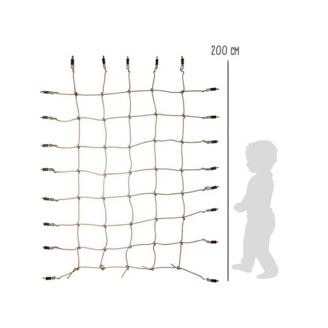 Δίχτυ αναρρίχησης Small Foot, παιδικό, 200 x 150 cm