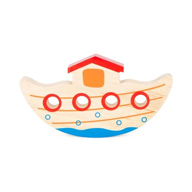 Παιχνίδι Small Foot Balance Ship, ξύλινο, 18 x 2 x 16 cm