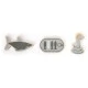 Small Foot Game Fishing - Friends, ξύλινο, 30 x 30 x 15 cm